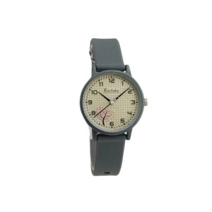 Easy Shop Painted Metallic Case With Women Watch