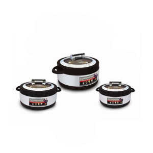 Easy Shop Stainless Steel Hotpot Pack Of 3