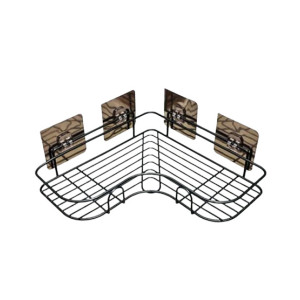 Easy Shop Wall Mounted Steel Corner Rack For Bathroom