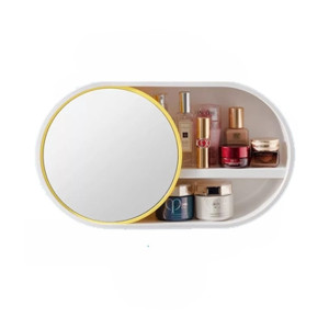 Easy Shop Washroom Cabinet With Attached Mirror