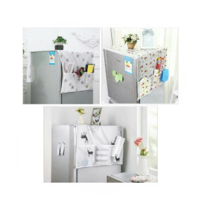 Easy Shop Water Proof Fridge Cover With Pockets