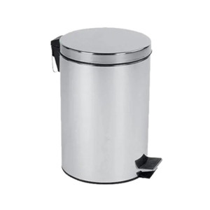 Easy Shop Stainless Steel Pedal Dustbin with Extra Bucket - 20 Liter