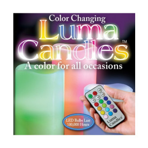 Easy Shop Luma Color Changing Candles With Remote
