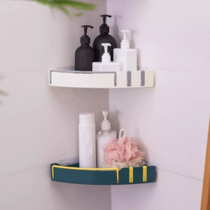 Easy Shop Wall Attached Triangle Washroom Storage Holder