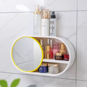 Easy Shop Washroom Cabinet With Attached Mirror