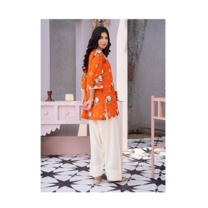 Ahlam Sunset Flora Printed Lawn Kurta Set 2-piece