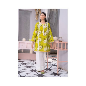 Ahlam Daisies N Tassels Lawn Kurta Set 2-piece