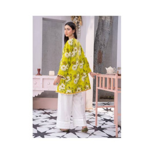 Ahlam Daisies N Tassels Lawn Kurta Set 2-piece