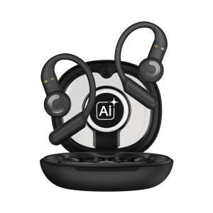Login Glazor Earbuds Black (L-226)
