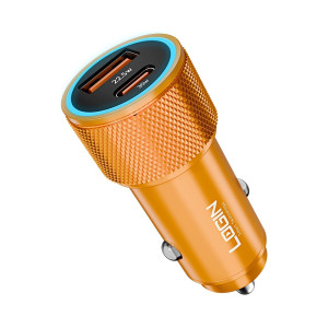Login MOVON Car Charger Orange (L-603)
