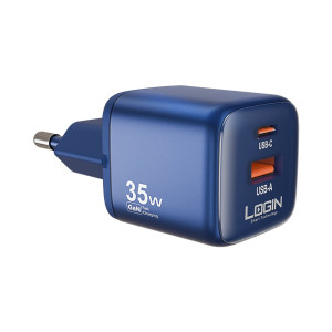 Login GANGO Charger Navy (L-413)