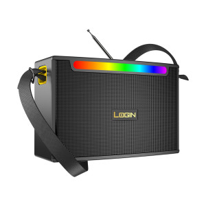 Login Classico Wireless Speaker Black (L-272)