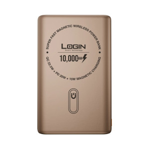 Login Magna 10000 mAh Power Bank Gold (L-712)