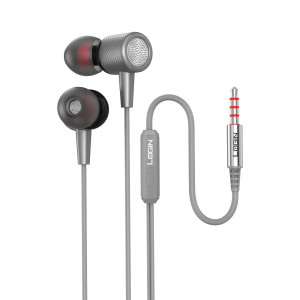 Login Beat Pro Handsfree - 3.5mm Gray (L-302)