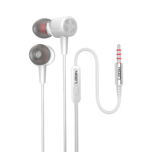 Login Beat Pro Handsfree - 3.5mm White (L-302)