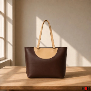 HBH Terra Tote Dark Brown