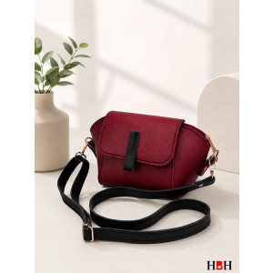 HBH Arte Crossbody Mehroon