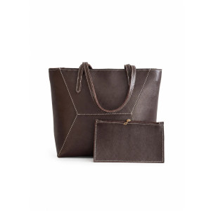 HBH Api's Tote Dark Brown (with mini-wallet)