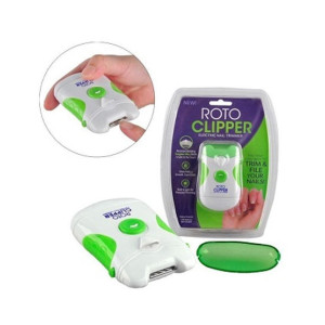 Shop Zone Roto Clipper Electric Nail Trimmer Green