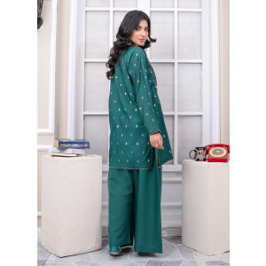 Ahlam Emerald Palace Jackard Embroidery Suit 2-Piece