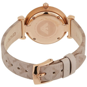 Emporio Armani Analog Leather Women's Watch Pink (AR11126)
