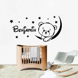 Lovely Bear Nursery Wall Stickers