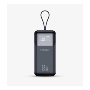 Faster 65W Power Bolt 20000mAh Power Bank Black