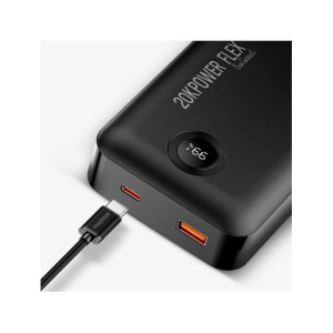 Faster PF 45W 20000mAh Power Bank Black