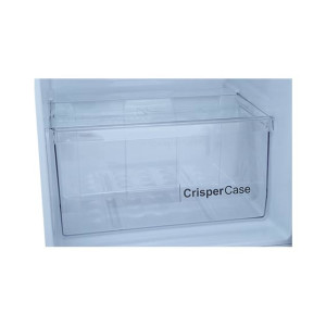 Dawlance Chrome Freezer-On-Top Refrigerator 7 Cu Ft Hairline Black (9140-WB)