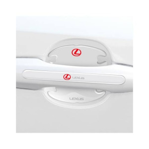 Ferozi Traders 8 Pcs Car Door Handle Stickers For LEXUS