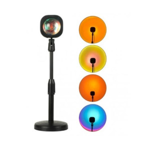 Ferozi Traders Sunset Romantic Light Projector For Lamp