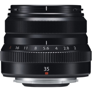 Fujifilm XF 35mm f/2 R WR Lens Black