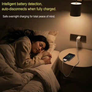 Jtechzone Smart Full Charge Self-Cut Type-C Adapter