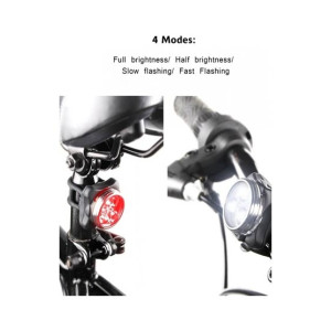 G-Mart Bicycle Bike 3 LED Head Front Light
