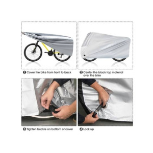 G-Mart Portable Waterproof Bicycle Rain Dust Cover