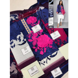 GadGets Watches Gracia Collection Unstitched 3 Piece (0004)