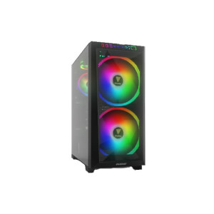 Gamdias Apollo M1 Elite RGB Tempered Glass Mid-Tower Gaming Case Black