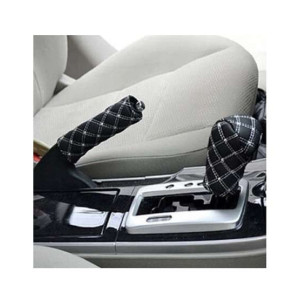 Godzilla Faux Leather Hand Brake Gear Knob Cover Case