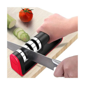 Genshirt 3 In 1 Kitchen Knife Sharpener Tungsten Steel