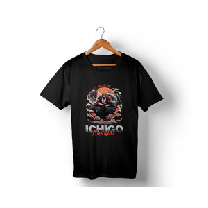 Genteez Ichigo Kurosaki Digital Printed T Shirt For Men