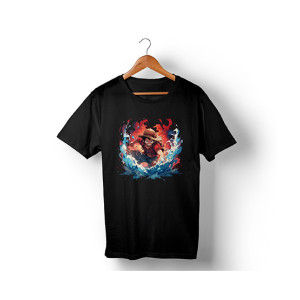 Genteez New Luffy Digital Printed T Shirt For Men