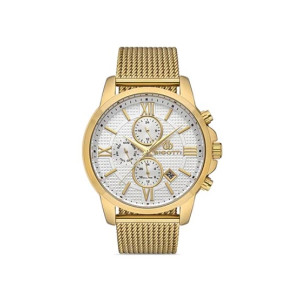 Bigotti Stainless Steel Men's Watch Golden (BG.1.10330-2)