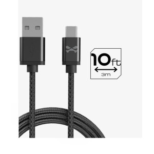 Ghostek NRG Micro-USB Charging Cable Black - 10ft