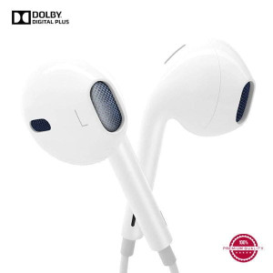 Guinee Handsfree F103 Bass Sound Earphone White