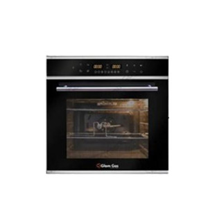 Glam Gas Bake Up Electric Built in Oven 61 Ltr Sleek Black