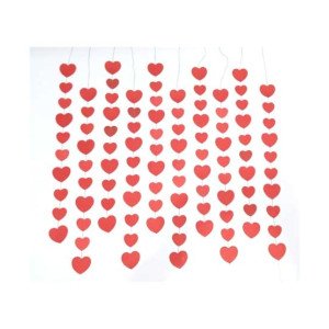 Global Traders Paper Heart Wall Hanging