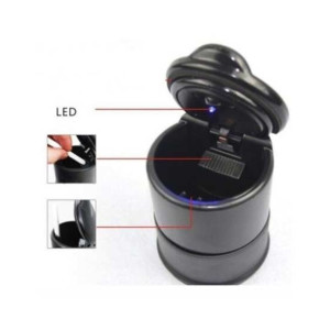 Godzilla Portable Car Cigarette Ashtray With LED Light
