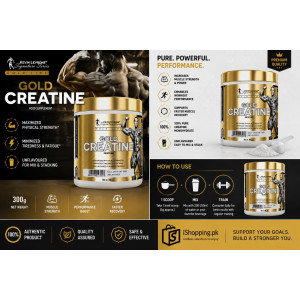 Kevin Levrone Signature Series Gold Line Creatine Monohydrate