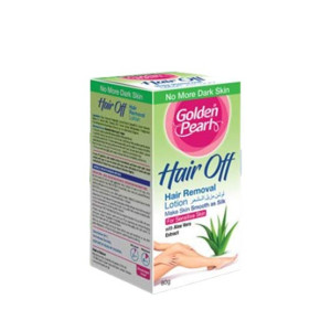 Golden Pearl Hair Off Hair Removal Cream Aloe Vera 80gm - Pack Of 3