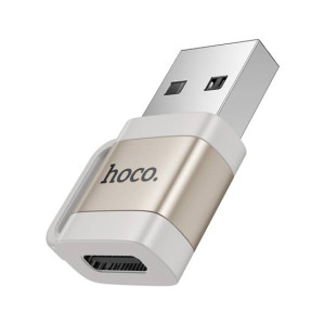 Hoco USB-A to Type-C OTG Adapter - (UA31D)